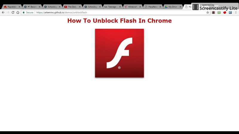 Many ways on how to unblock adobe flash player