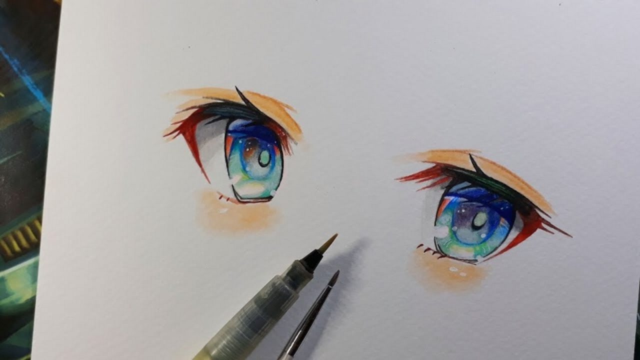 We got some smart ways on anime eyes easily