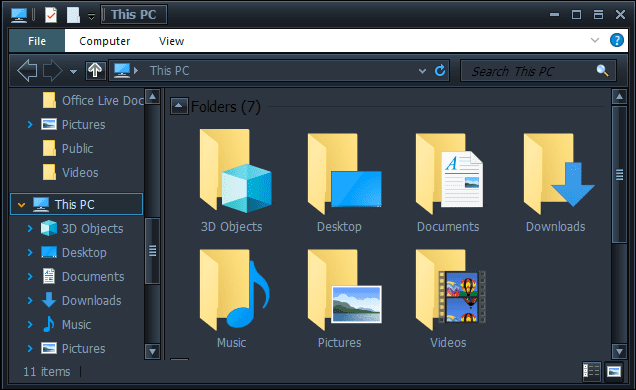 How to Change File Explorer to Dark-Mode