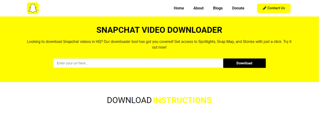 Snapchat Video Downloader